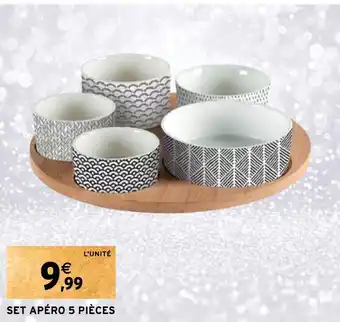 Intermarché Hyper SET APÉRO 5 PIÈCES offre