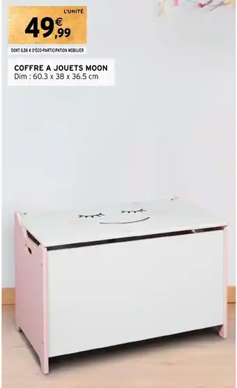 Intermarché Hyper COFFRE A JOUETS MOON offre