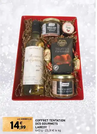 COFFRET TENTATION DES GOURMETS LAREDY I