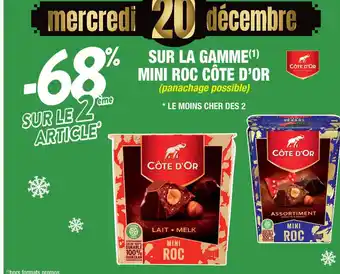 Cora x Carrefour SUR LA GAMME(¹) MINI ROC CÔTE D'OR offre