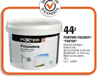 E.Leclerc Brico PEINTURE FAÇADES(1) "FOXTER" offre