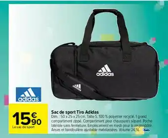 Sac De Sport Tiro Adidas