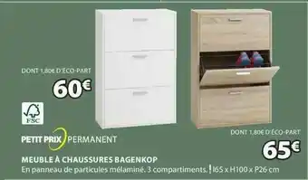 JYSK Meuble à Chaussures Bagenkop offre