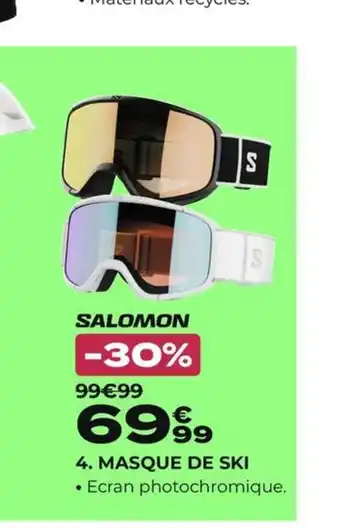 Go sport lunette ski hotsell