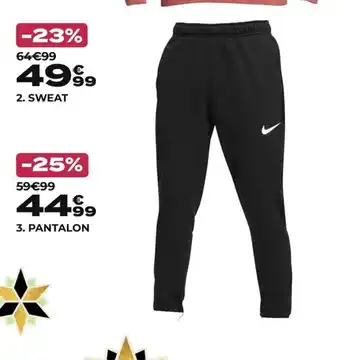 Go Sport 3. PANTALON offre