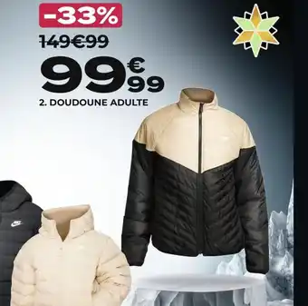 Go Sport 2. DOUDOUNE ADULTE offre