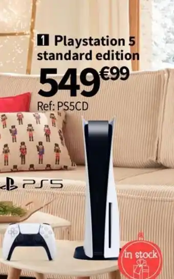 1 Playstation 5 standard edition