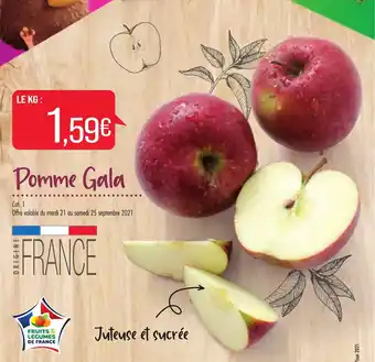 Match Pomme gala offre