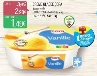 Crème glacée cora