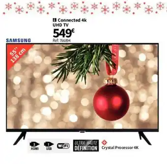 Conforama 16 Connected 4k UHD TV offre