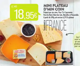 Match Mini plateau d'min coin offre