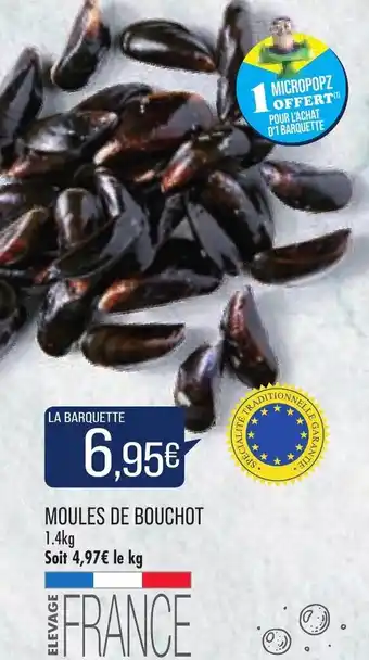 Match Moules de bouchot offre