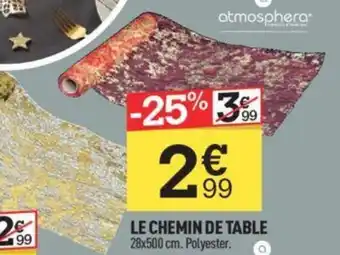 Centrakor LE CHEMIN DE TABLE offre
