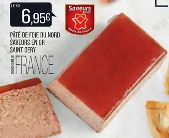 Match Pâté de foie du nord saveurs en or saint gery offre