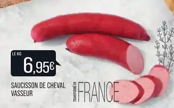 Saucisson de cheval vasseur