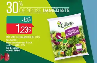 Match Melange gourmand crudettes offre