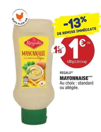ALDI Mayonnaise offre