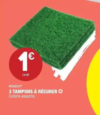ALDI 3 Tampons à récurer offre