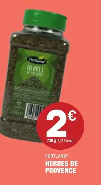 ALDI Herbes de provence offre