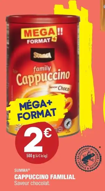 ALDI Cappuccino familial offre