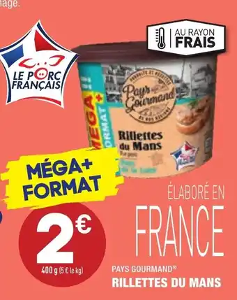 ALDI Rillettes du mans offre