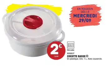 Cocotte basse