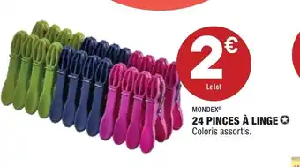 ALDI 24 Pinces à linge offre