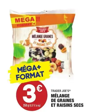 ALDI Mélange de graines et raisins secs offre