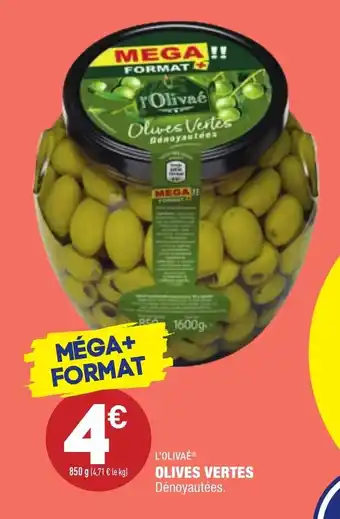 ALDI Olives vertes offre