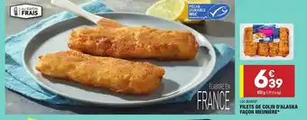 ALDI Filets de colin d'alaska façon meunière offre