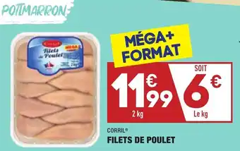 ALDI Filets de poulet offre