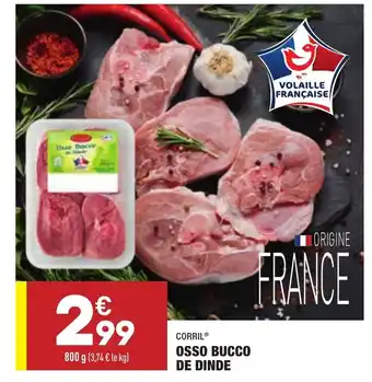 ALDI Osso bucco de dinde offre