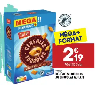 ALDI Céréales fourrées au chocolat au lait offre