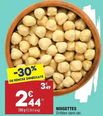 ALDI Noisettes offre