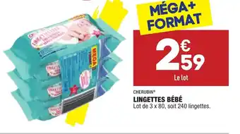 ALDI Lingettes bébé offre