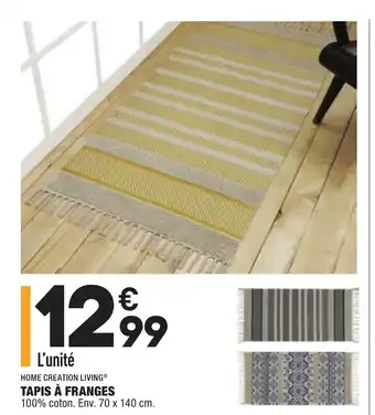 ALDI Tapis à franges offre