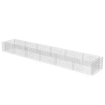 Bricorama Jardinière à gabion acier galvanisé 540 x 90 x 50 cm - argent - jardinage - pots et cache-pots - argent - argent offre