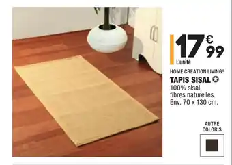 ALDI Tapis sisal offre