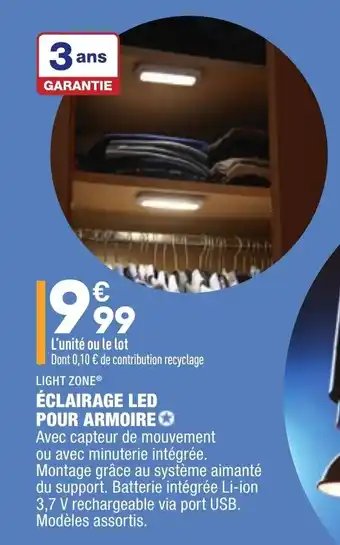 ALDI Éclairage led pour armoire offre