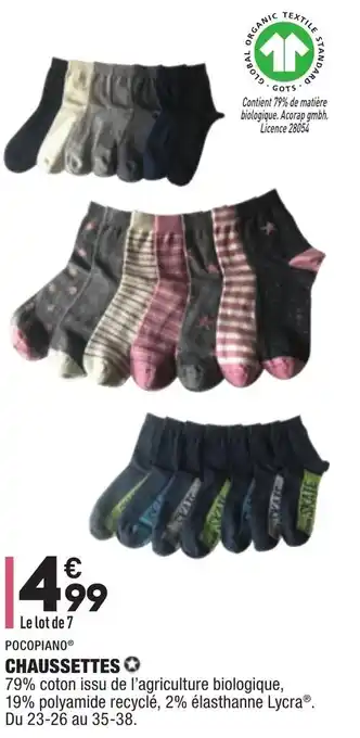 ALDI Chaussettes offre