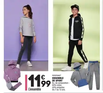 ALDI Ensemble de sport offre