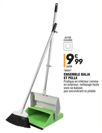 ALDI Ensemble balai et pelle offre
