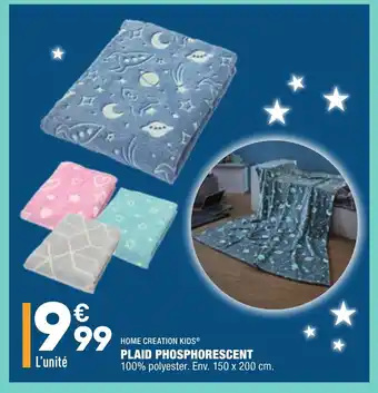 ALDI Plaid phosphorescent offre