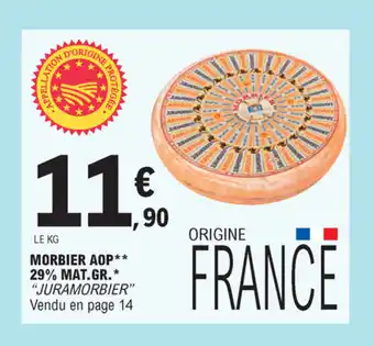 E.Leclerc Morbier AOP offre