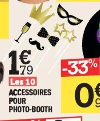 Centrakor ACCESSOIRES POUR PHOTO-BOOTH offre