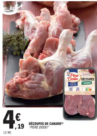 E.Leclerc Découpes de canard offre
