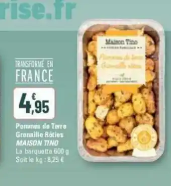 G20 Pommes de Terre Grenaille Rôties MAISON TINO offre