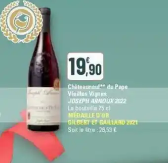 G20 Châteauneuf du Pape Vieilles Vignes offre
