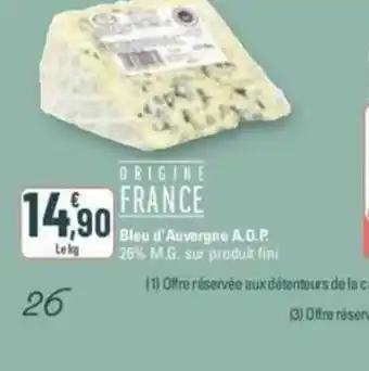 G20 Bleu d'Auvergne A.O.P. offre