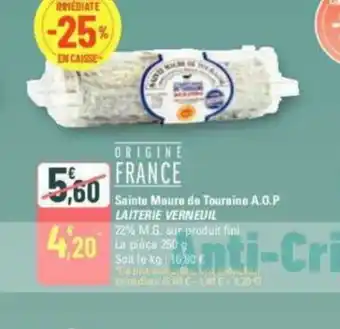 G20 Sainte Maure de Touraine A.O.P offre